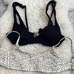 B&W Bikini top bundle sz S by BECCA
